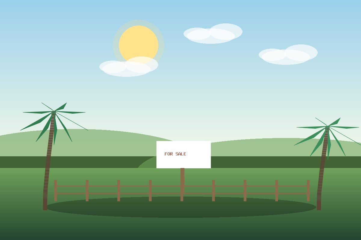 1,200 m² residential lot